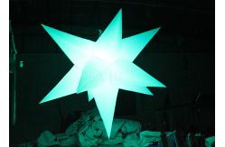 China Shinning Inflatable Led Star Beautiful LED Inflatable Hanging Led For Party supplier