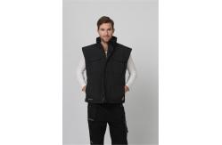 China 2 Way Zip Cold Weather Workwear 180gsm Mens Winter Vest Jacket supplier