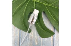 China 0.12ML Perfume Fine Mist Sprayer 20/410 Double Wall Silver Metallized Cap supplier