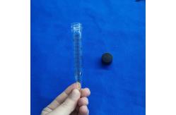China Borosilicate Glass Testing Oil Centrifuge Tube With Screw Head Plastic Lid supplier