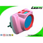 25000lux Strong Brightness Cordless Mining Cap Lamps ABS Material Explosion Proof for sale