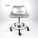 Height Adjustable Lab Lift Chair With 5 Wheels And 350mm Aluminum Alloy Base for sale