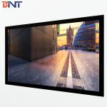 Fixed Frame Motorized Projector Screen 16 9 Format For Home Theater for sale