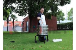 China 800W 285R/min Turkey Chicken Plucker Machine 20 Inch Barrel Bird Plucking Machine supplier