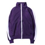 Unisex Two Piece Set Sports Tracksuit Jackets Ribbing Hem And Cuff