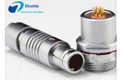 China Compatible 102 series Fischer Cable Connector 7pin for Automotive , IP67 waterproof supplier