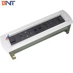 Rounded  Corner 180 Degree Rotating Angle dDesk Flip Up Power Outlet for sale