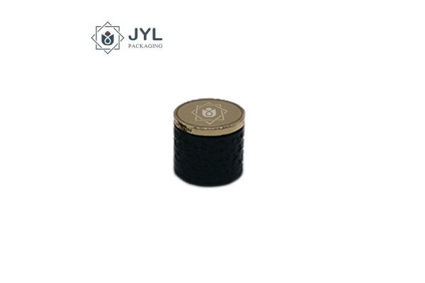 Rose Gold Aluminium Perfume Caps For FEA15 Perfume Bottle With Engraved Logo