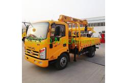 China 6t Straight Boom 12m Telescopic Lorry Mounted Crane supplier