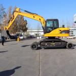 Digger Crawler Hydraulic Excavator WEAX12 9 Ton Mini Diesel Excavator for sale
