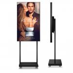 4K 49 Inch Floor Standing lCD Advertising Display 16.7M for sale