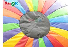 China Tarpaulin Inflatable Air Tent With LED Light PVC Party Tent Advertising supplier