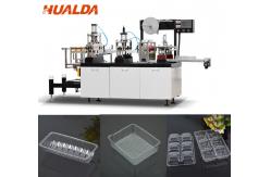 China Vacuum Forming Food Container Making Machine For Mini Cake / Chocolate supplier