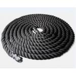 38mm Diameter Crossfit Essential Equipment Battle Rope Polyester Material for sale