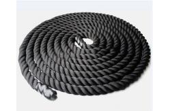 China 38mm Diameter Crossfit Essential Equipment Battle Rope Polyester Material supplier