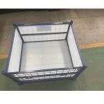 China 1000-2000kg Load Bearing Pallet Cage Secure Padlock Locking System Foldable Stack Mover manufacturer