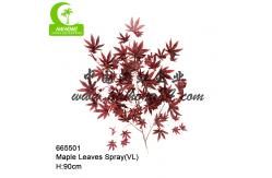 China No Nursing 90cm Artificial Tree Branches , Faux Maple Leaf Branch Easy To Care supplier