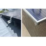 Solar Panels Aluminum Self Locking Clips For Attaching Squirrel Guard Wire
