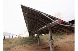 China Q235B Slew Drive Sun Tracking Solar System 24VDC Minimum Energy Consumption supplier