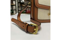China Artificial Canvas Leather Material 20.2kg/Cm3 Tensile Strength 22x19x10cm supplier