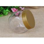 225ml Costmetic Clear PET Jars Well - Sealing With Screw PP Cap