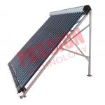 Heat Pipe Solar Power Collector , Solar Water Collector For Shower 24 Tubes for sale