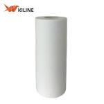 White 60gsm Disposable Kitchen Towels In Roll With Wood Pulp And PP Material