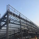 High Strength Bolt Steel Structure Warehouse Painted And Galvanized Steel Frame