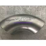 Super Duplex Steel Fittings ASTM A815 UNS S32750 / S32760 Seamless 90 / 45 Deg Elbow SR / LR ASME B16.9 for sale