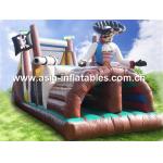 Inflatable Obstacle Challenges Course In Pirate Ship Design for sale