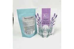 China Ocean Sea salt Plastic Pouches Packaging Self Standing Resealable Custom Logo supplier