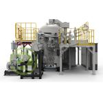 Industrial Vertical Ceramic Sintering Furnace with Large Effective Working Zone for sale