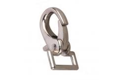 China Zinc Alloy Diecast Fixed Square Eye Snap Hook Heavy Duty Pets Use supplier