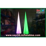 Light Circular Cone Inflatable Lighting Decoration For Advertising