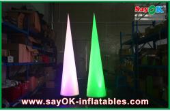 China Light Circular Cone Inflatable Lighting Decoration For Advertising supplier