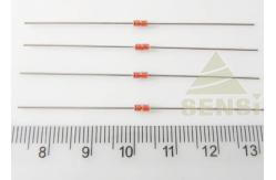China 2500K-5000K Taped Glass Encapsulated NTC Thermistor For Automatic Mounting supplier