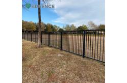 China Dependable Tubular Steel Fence Weather-Resilient supplier