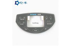 China Customized Graphic Silver Printing Membrane Keyboard Overlay supplier