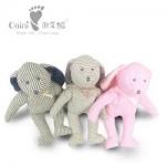 Custom Soft Animal Teddy Bear Toys Cotton Stuffed Striped Bear Toys Kids Soft Toys for sale