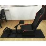 Adjustable Folding Racing Simulator Seat With Support of Steering Wheel+Pedal+Sh 1012B for sale