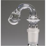 White Transparent Quartz Glass Nail High Temperature Resistance Pipe for sale