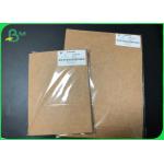 A4 A5 size food packaging Brown Uncoated Kraft Paper Sheets with FDA Certificate for sale