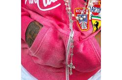 China 100% Cotton French Terry Custom Hoodie with Heavy Weight 500gsm and Screen Printing supplier