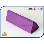 Glasses Packaging Foldable Recycled Paper Gift Box UV Coating for sale