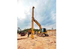 China Two Section Telescopic Boom For Excavator / Excavator Extendable Boom Arm supplier