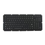 119 keys silicone rubber OEM industrial keyboard with numeric military computer for sale