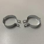 Strong Fastening Smooth Surface Galvanized Pipe Clamp Rust Resistance for sale