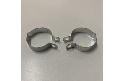 China Strong Fastening Smooth Surface Galvanized Pipe Clamp Rust Resistance supplier