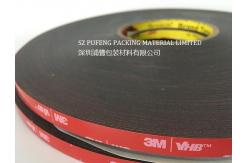 China VHB 5925 0.64mm 3M Double Sided Acrylic Foam Tape Irregular Surface Mounting supplier