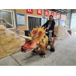 Red tiger Animatronic Simulation Walking Dino